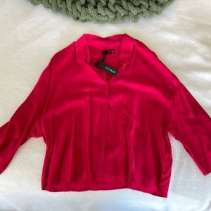 Cotton On Cropped Button up